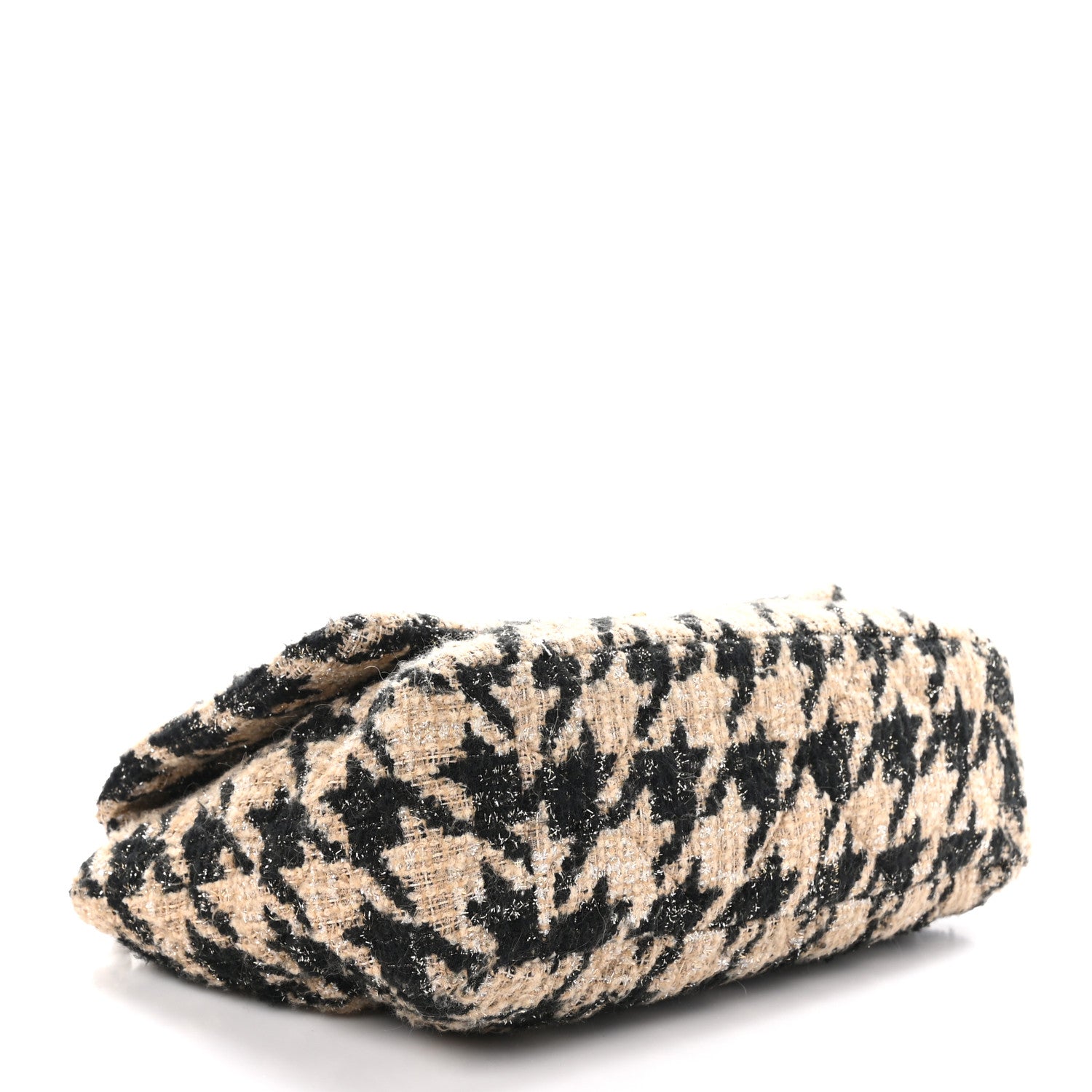 Chanel Tweed Maxi Chanel 19 Flap Beige Black 4 of 10