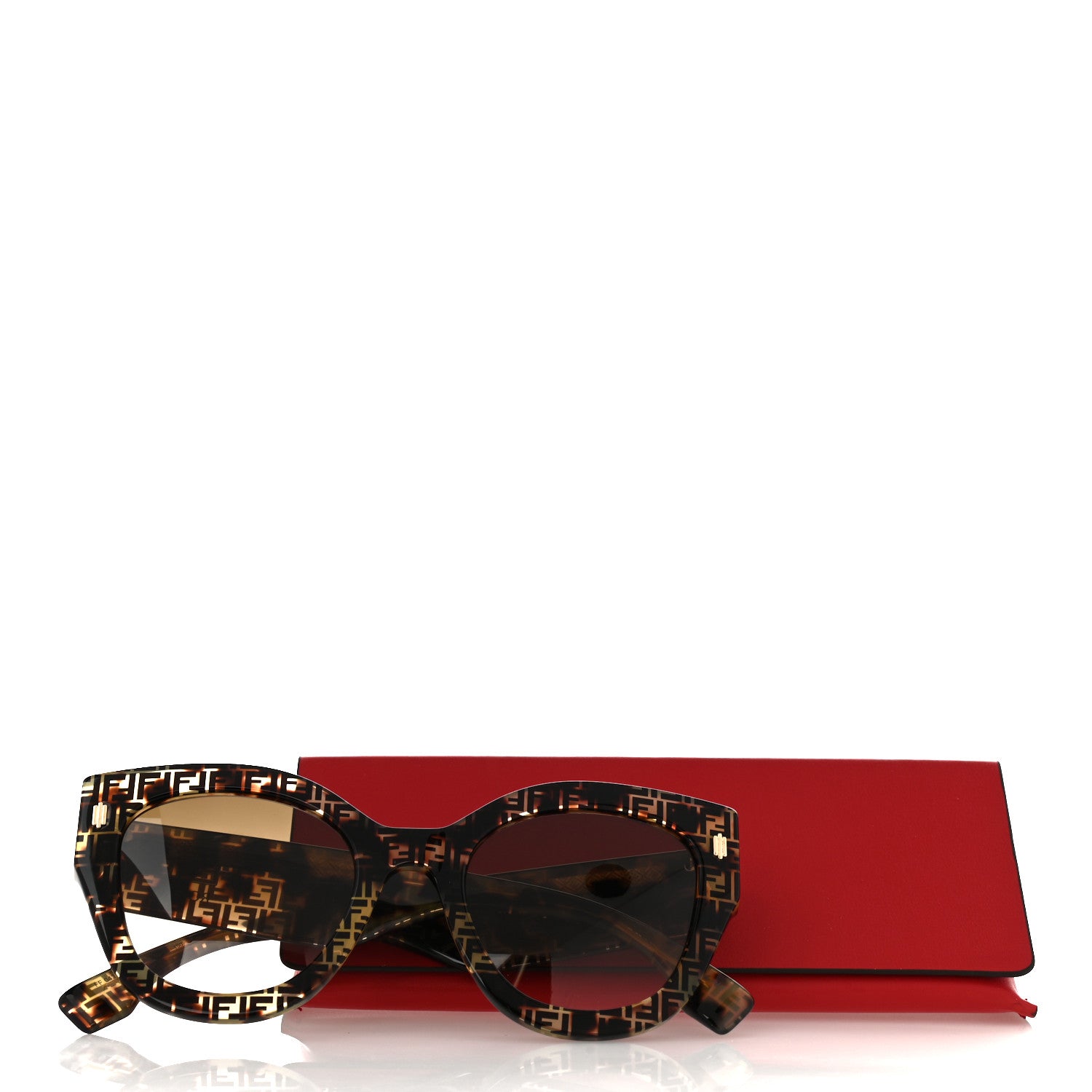 Fendi Acetate FF 53mm Sunglasses 0435/S Tortoise 7 of 7
