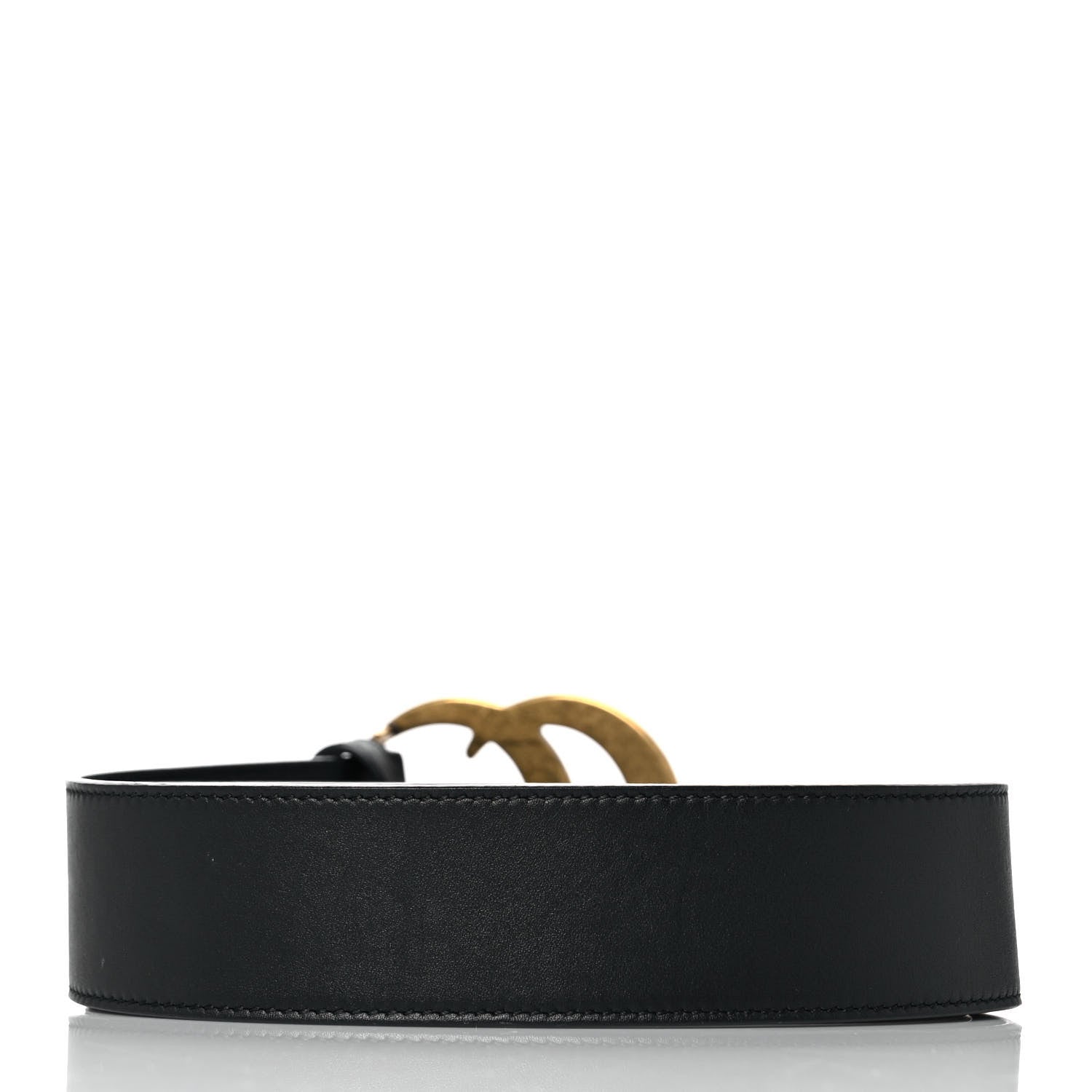 Gucci Calfskin Double G 40mm Belt 85 34 Black 2 of 4