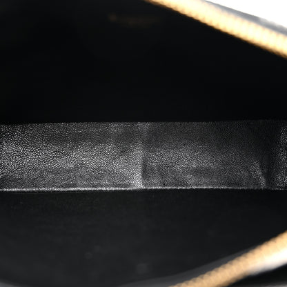 Burberry Jacquard Check Snip Bag Black 5 of 10