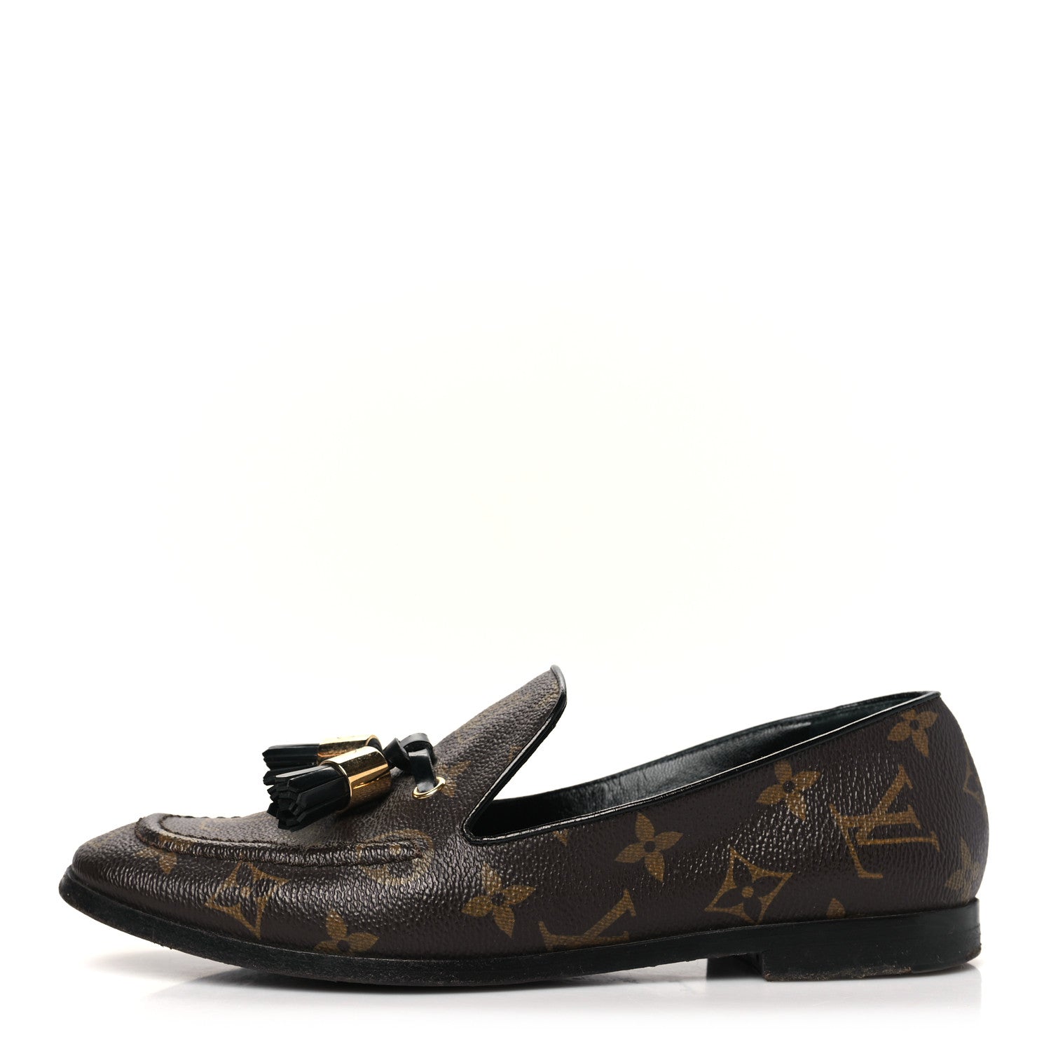 Louis Vuitton Monogram Society Loafers 36 1 of 11