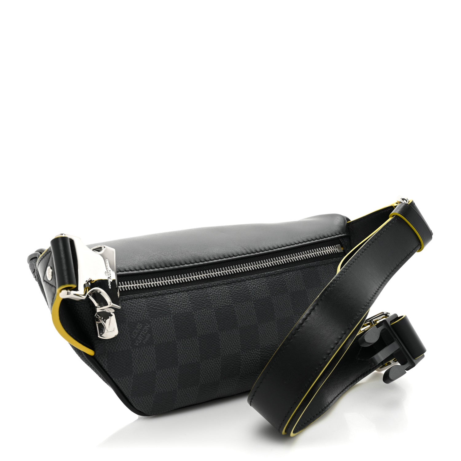 Louis Vuitton Damier Graphite Bumbag Yellow 3 of 8