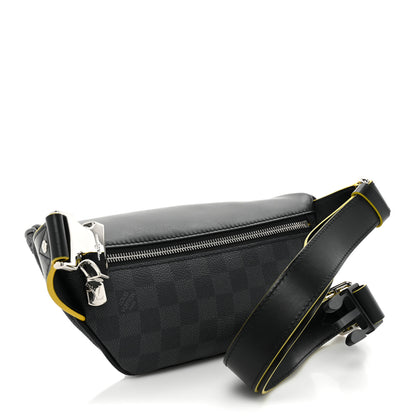 Louis Vuitton Damier Graphite Bumbag Yellow 3 of 8