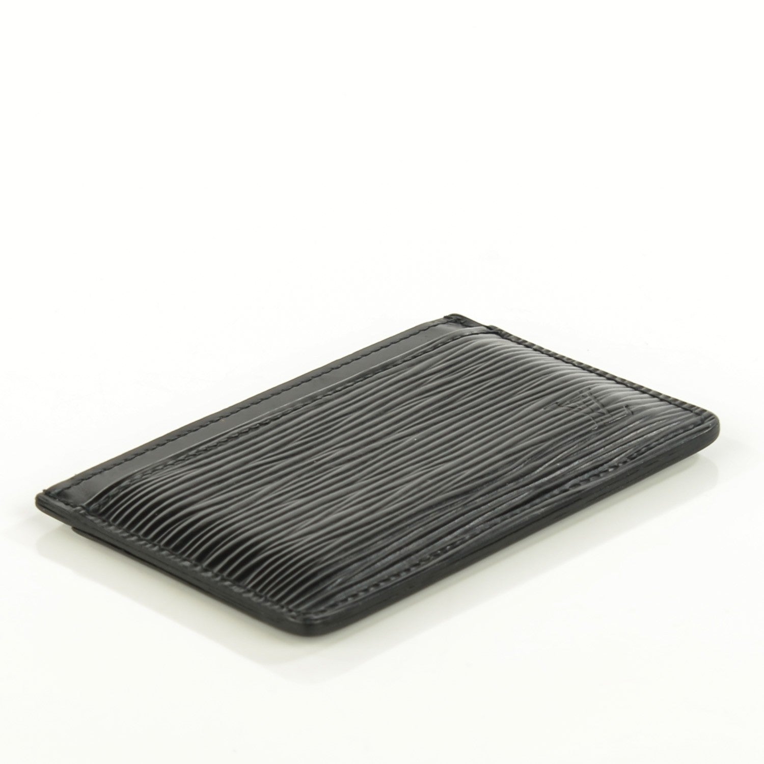 Louis Vuitton Epi Card Holder Black 4 of 7