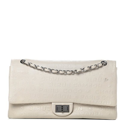 Chanel Calfskin Unlimited Jumbo Double Flap Off White 1 of 14