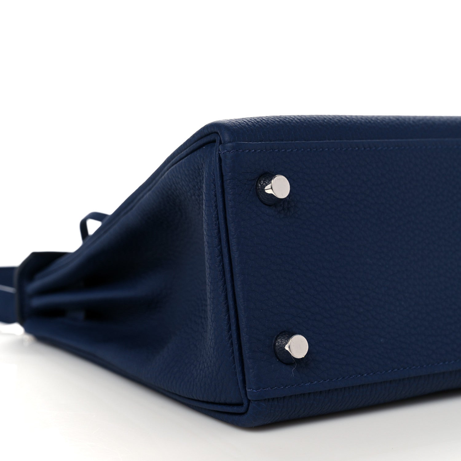 Hermes Togo Kelly Retourne 25 Bleu Saphir 8 of 10