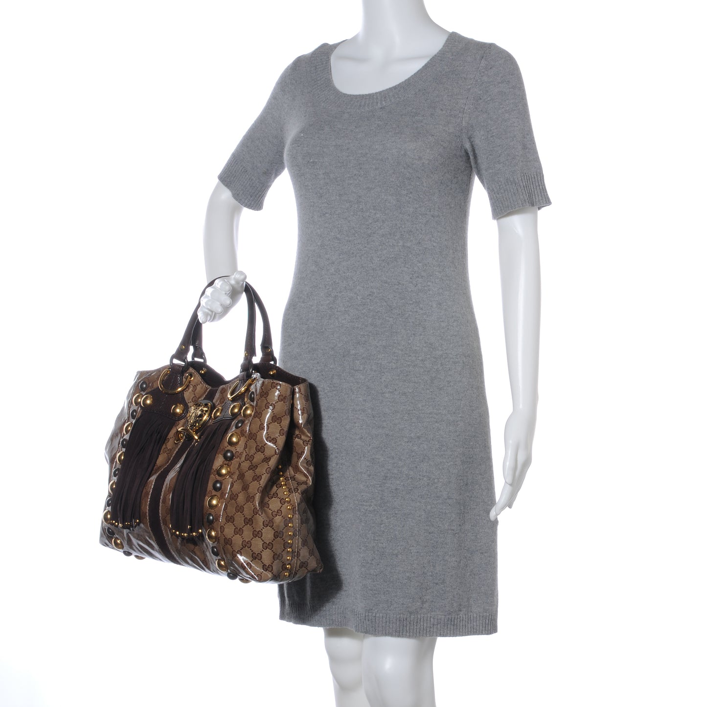 Crystal Monogram Medium Babouska Tote
