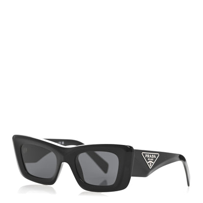 Prada Acetate Symbole Sunglasses SPR 13Z Black 1 of 8