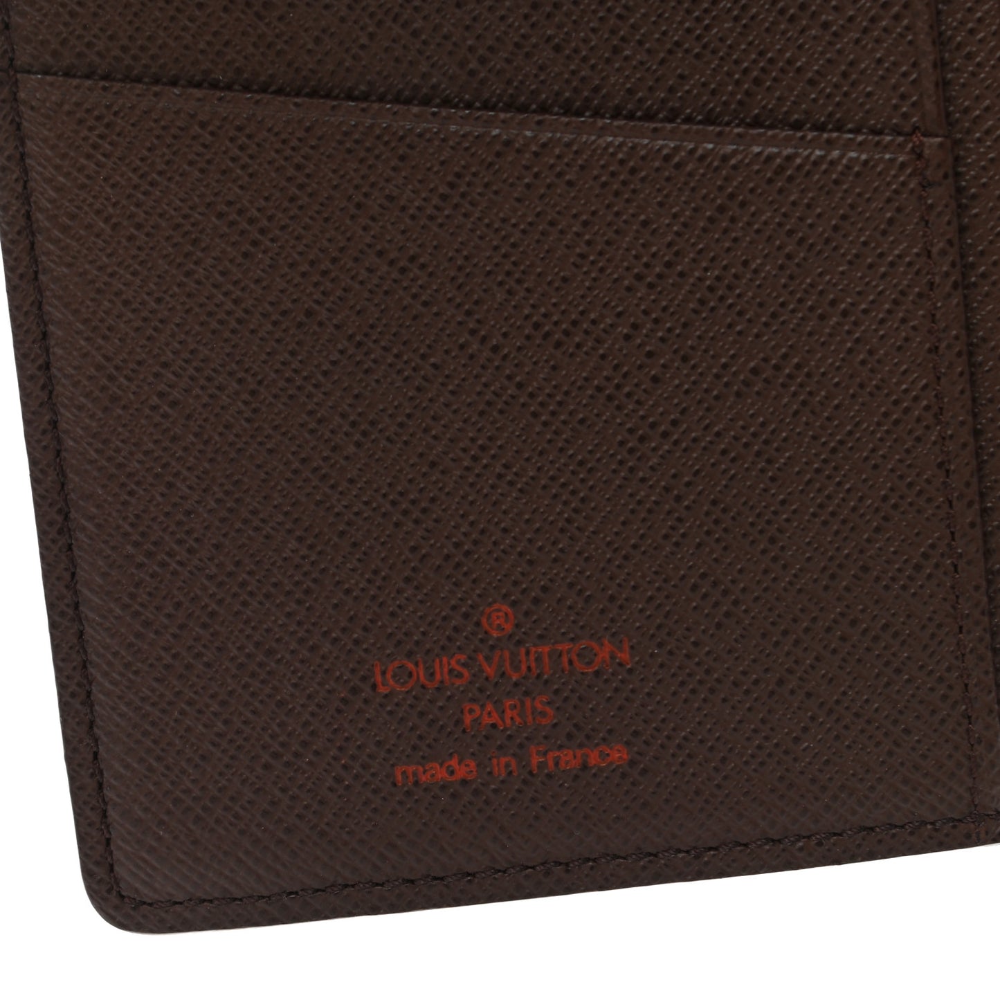 Damier Ebene Porte Valeurs Organizer Wallet