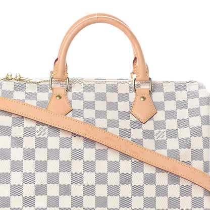 Louis Vuitton Damier Azur Speedy Bandouliere 30 7 of 10