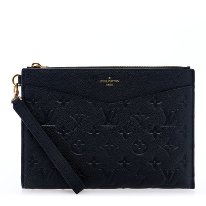 Louis Vuitton Empreinte Pochette Melanie MM Black 1 of 6
