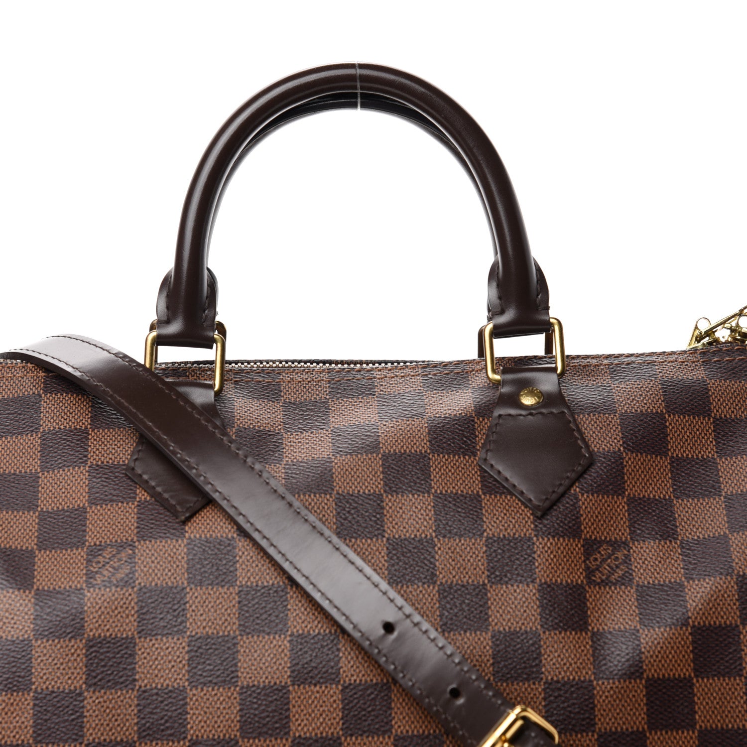 Louis Vuitton Damier Ebene Speedy Bandouliere 30 10 of 10
