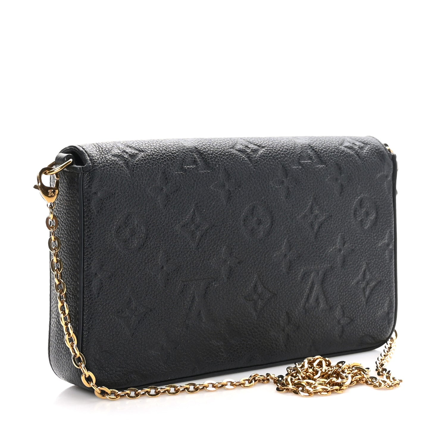 Empreinte Pochette Felicie Chain Wallet Black