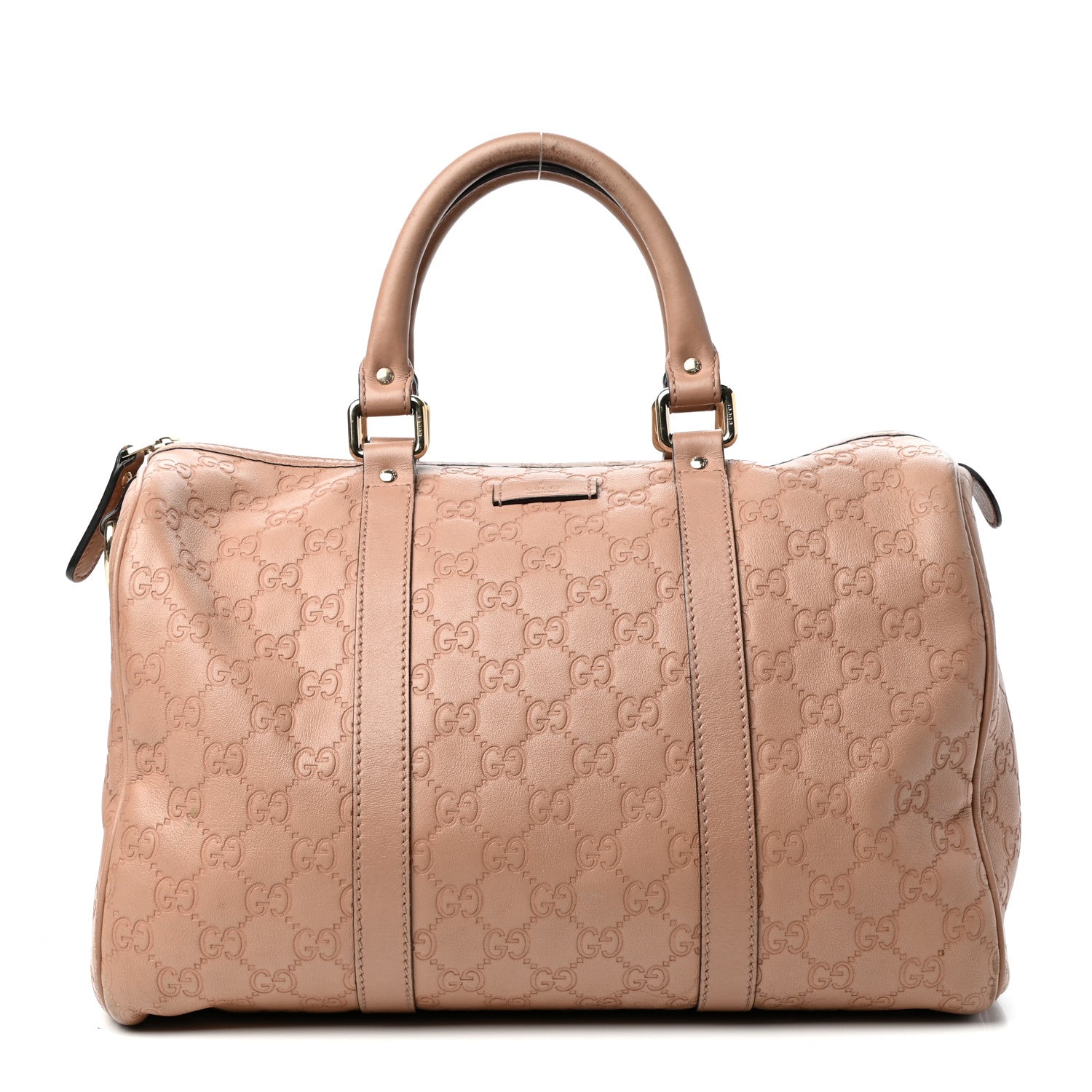 Gucci Guccissima Medium Joy Boston Winter Rose 1 of 11