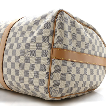 Louis Vuitton Damier Azur Keepall Bandouliere 45 9 of 9