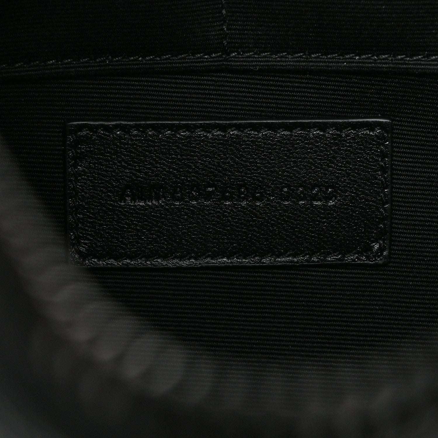 Saint Laurent Grain De Poudre Monogram Monochrome Cassandre Tablet Pouch Black 7 of 9
