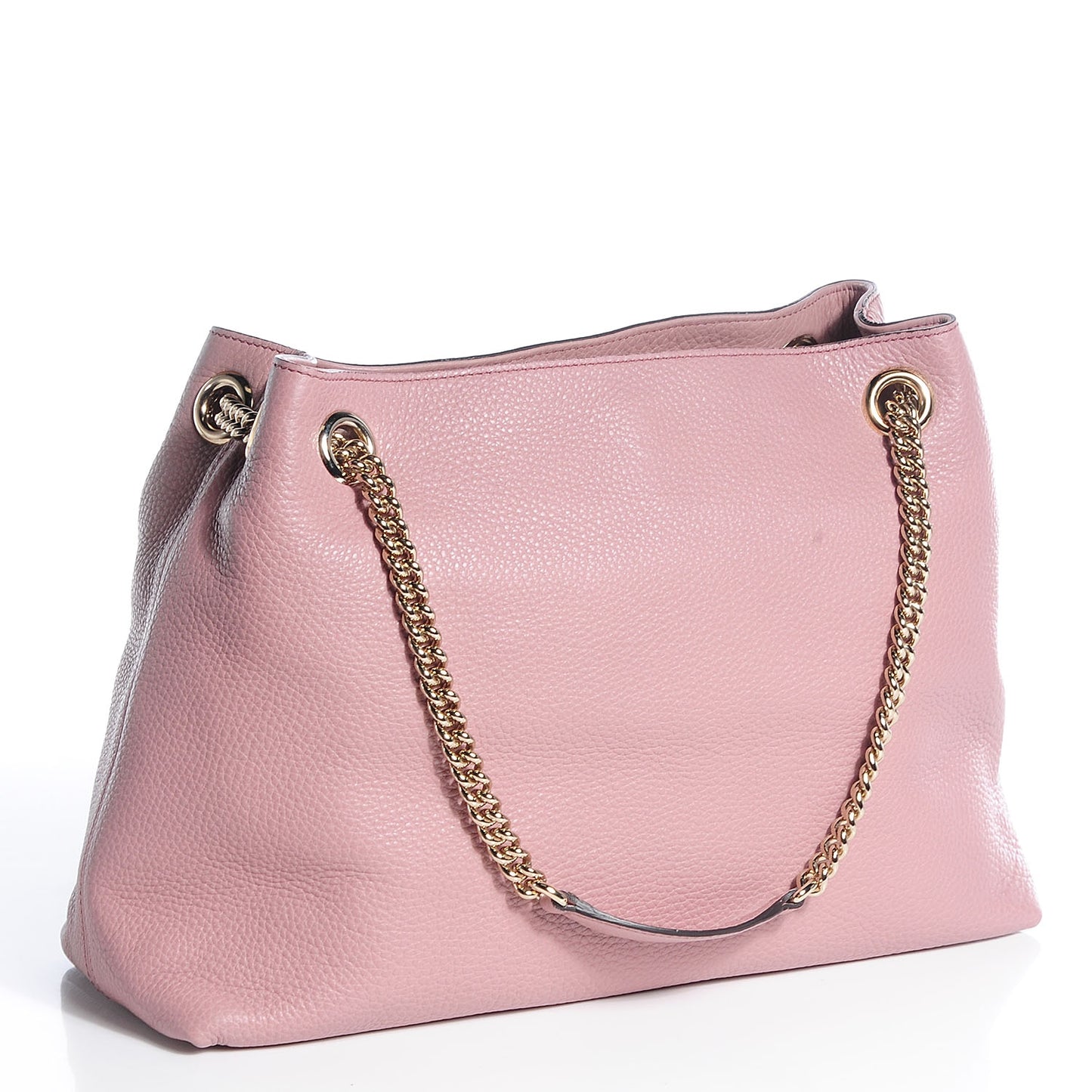 Cellarius Calfskin Medium Soho Chain Shoulder Bag Dark Cipria