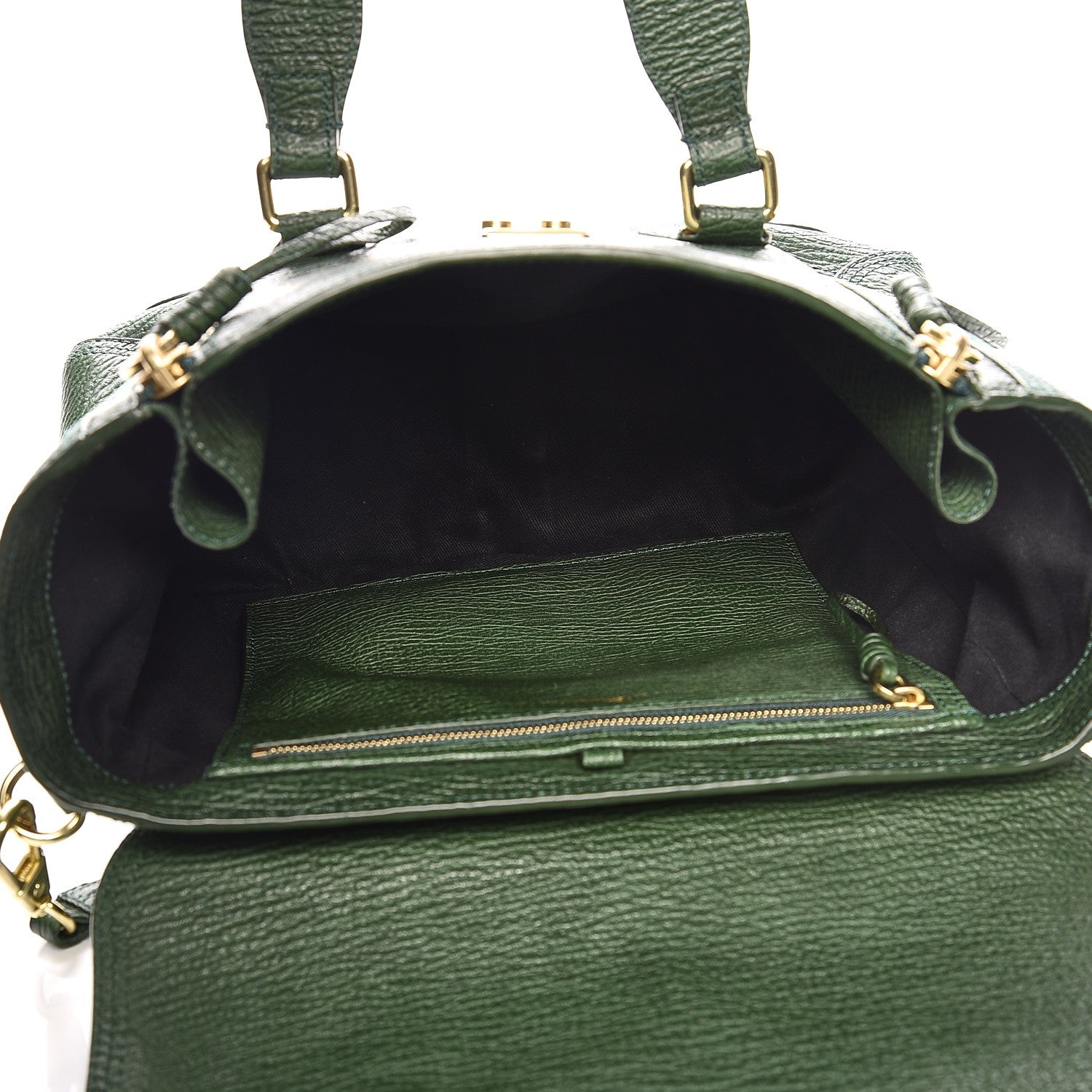 3.1 Phillip Lim 3.1 Textured Calfskin Medium Pashli Satchel Jade 6 of 12