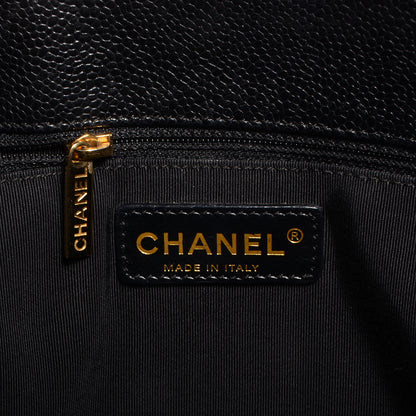 Chanel Caviar Grand Shopping Tote GST Black 6 of 7