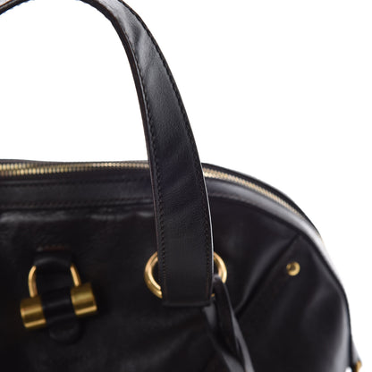 Saint Laurent Calfskin Large Muse Dark Brown 17 of 19