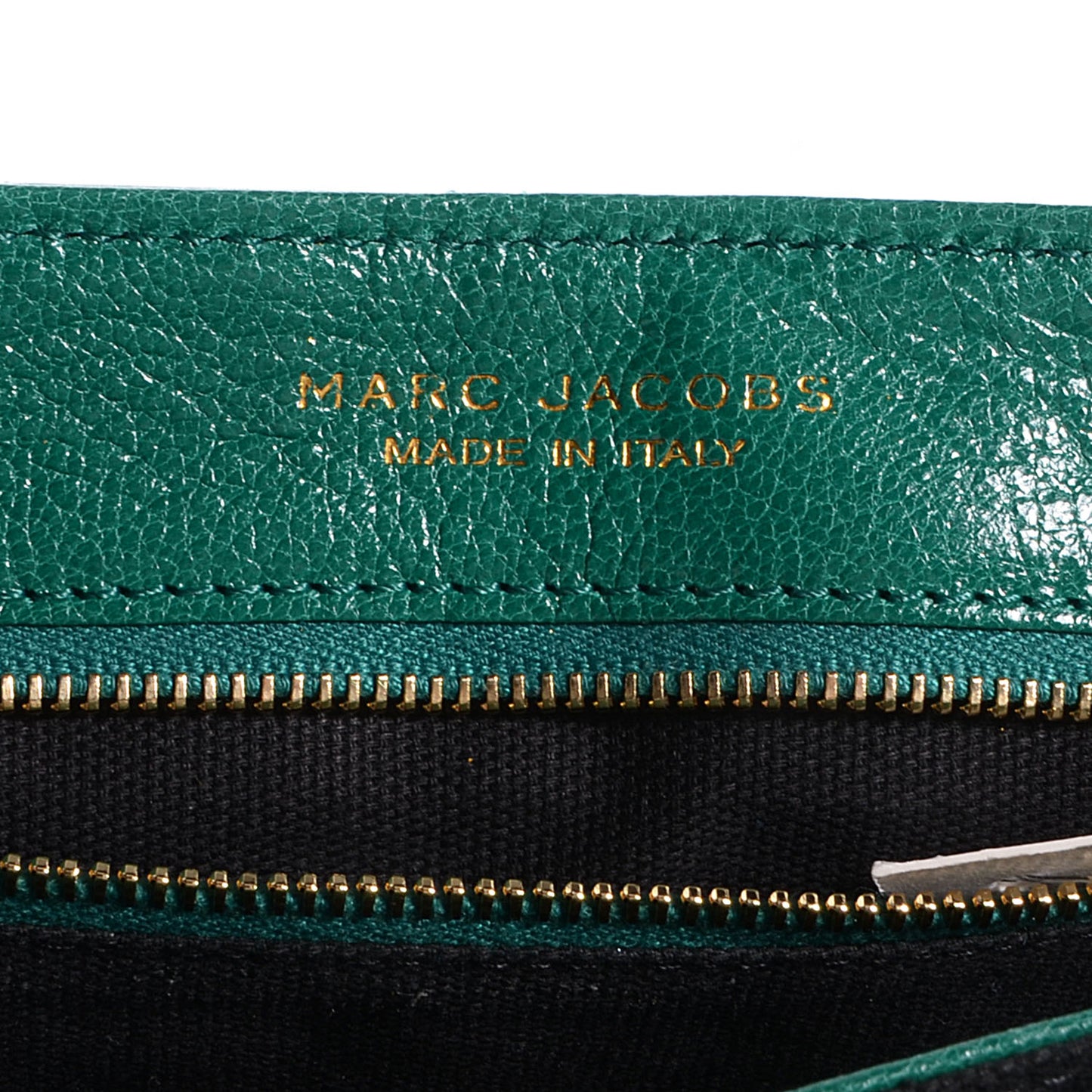 Lambskin Baroque Large Single Flap Emerald