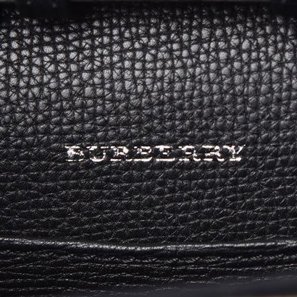 Burberry Grainy Calfskin Vintage Check Mini Macken Crossbody Bag Black 6 of 8