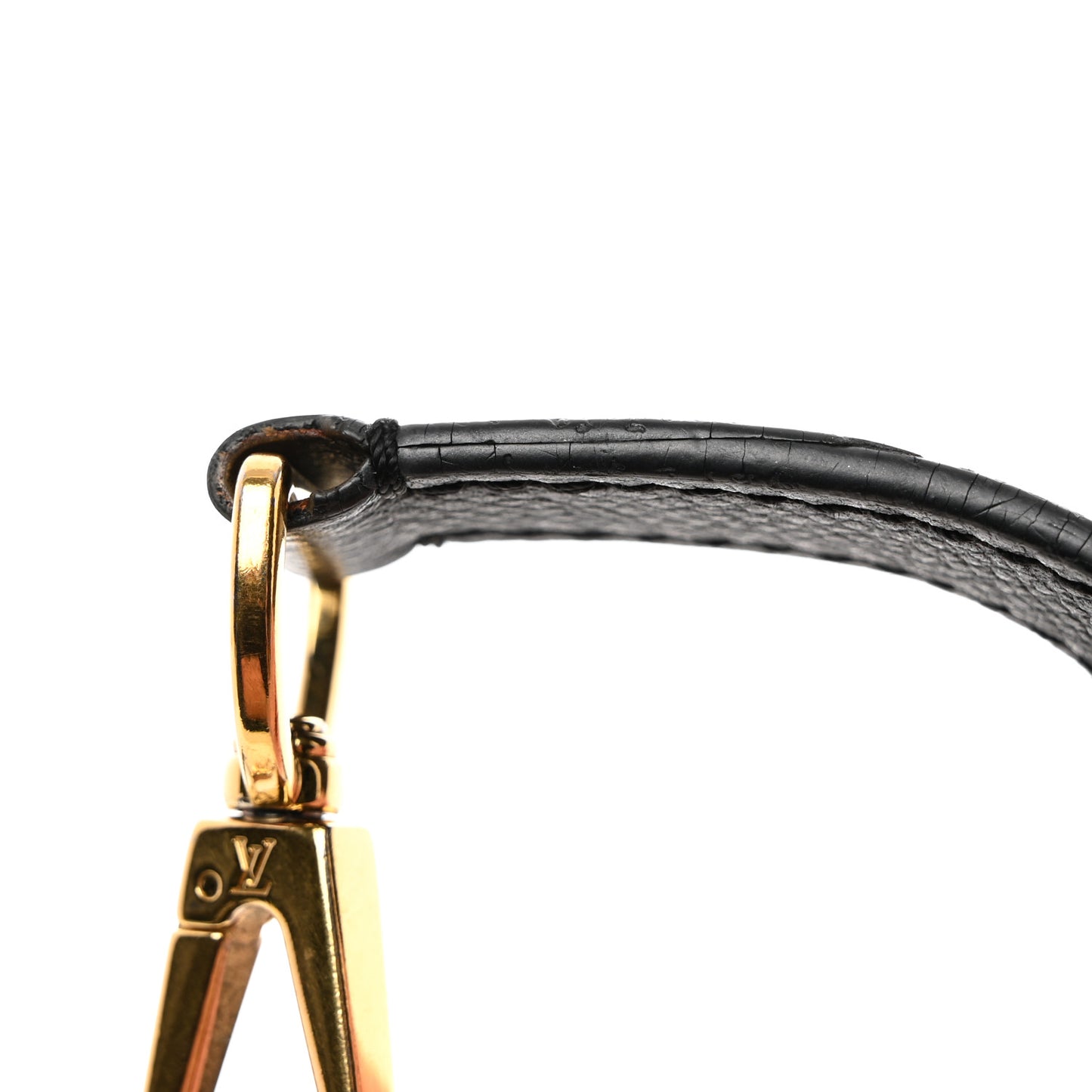 Calfskin Shoulder Strap Black