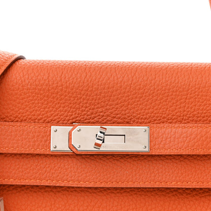 Hermes Togo Kelly Retourne 35 Orange 8 of 12