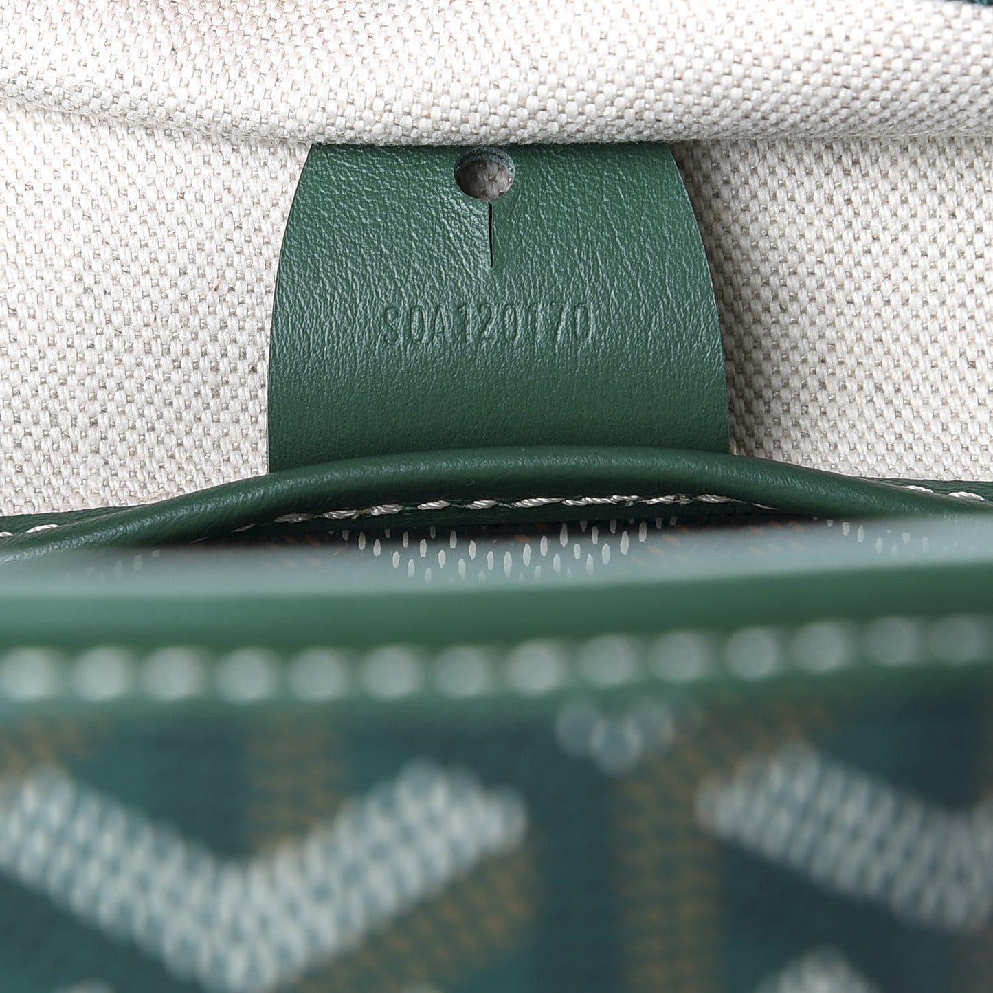Goyardine Artois PM Green