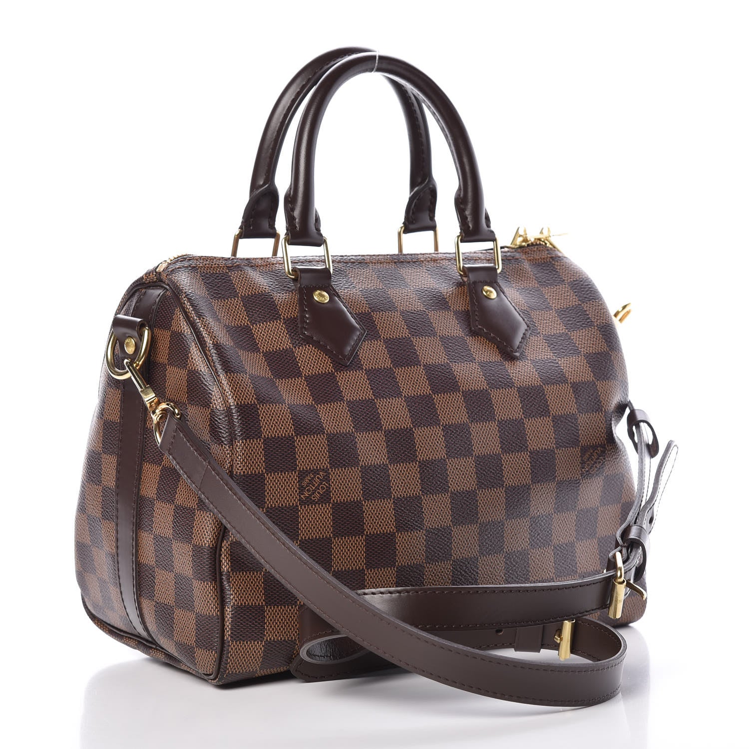 Louis Vuitton Damier Ebene Speedy Bandouliere 25 4 of 15