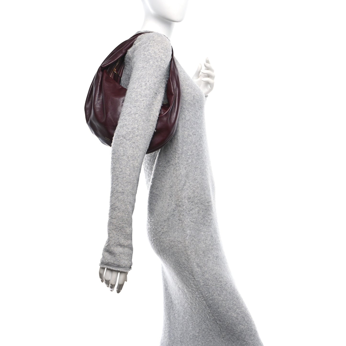 Calfskin Medium Olivia Hobo Burgundy