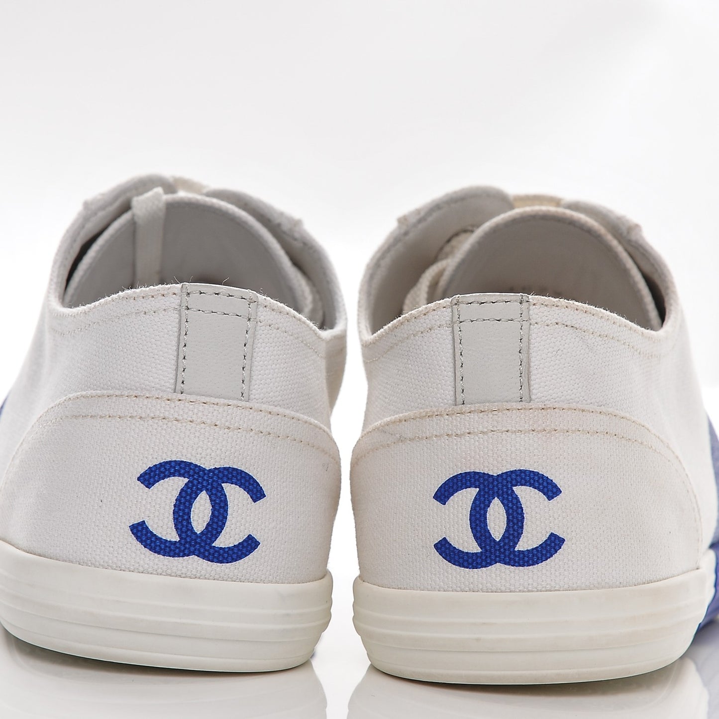 Canvas CC Sneakers 40.5 White Blue