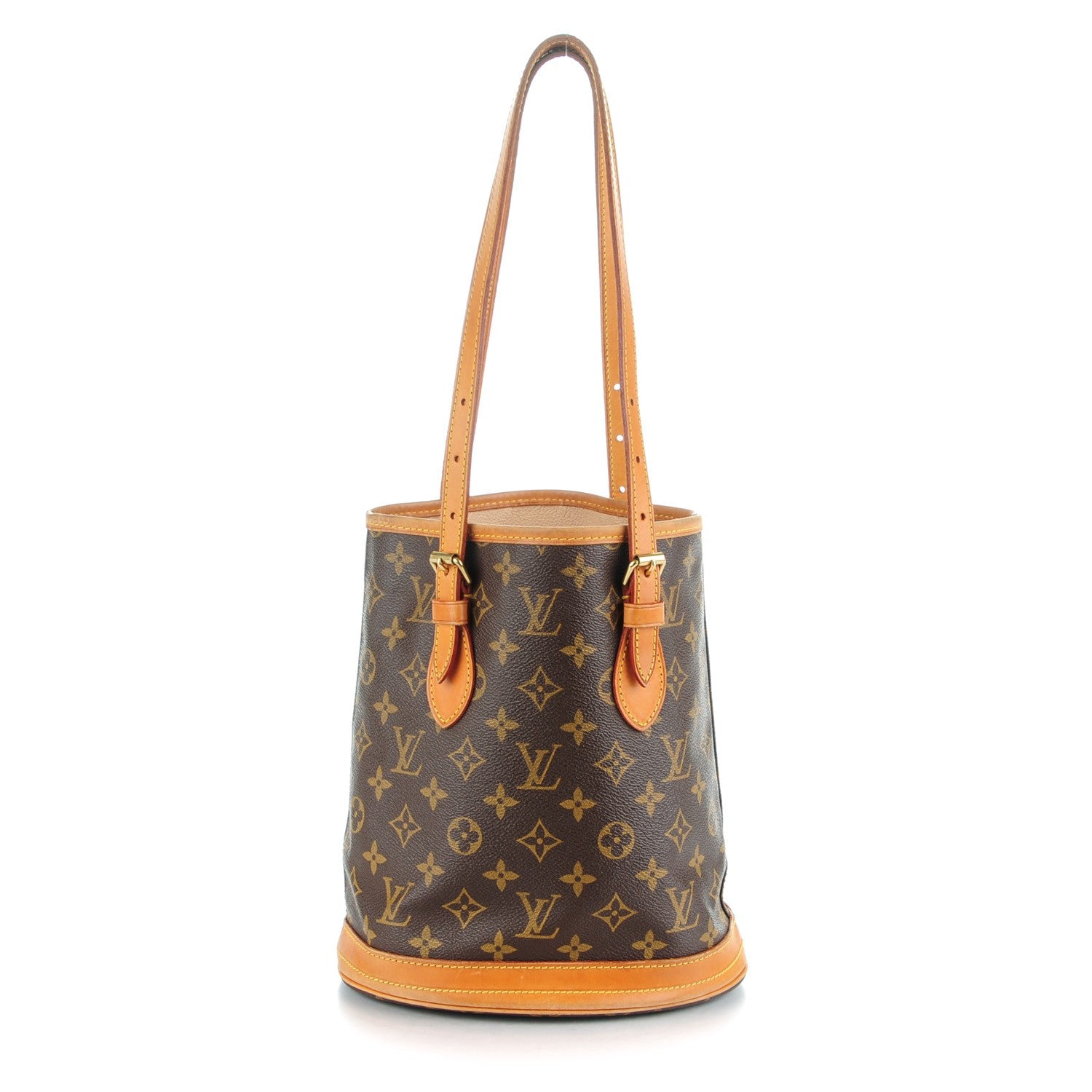 Louis Vuitton Monogram Petit Bucket 23 1 of 12
