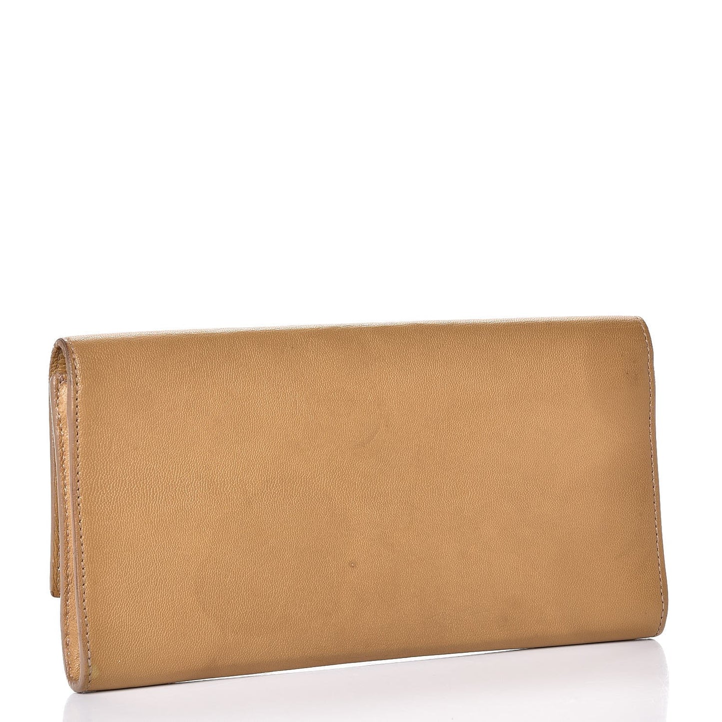 Chevre Small Belle de Jour Clutch Beige