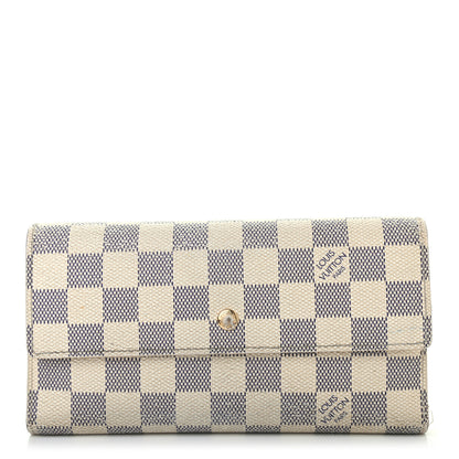 Louis Vuitton Damier Azur Porte Tresor International Wallet 1 of 7