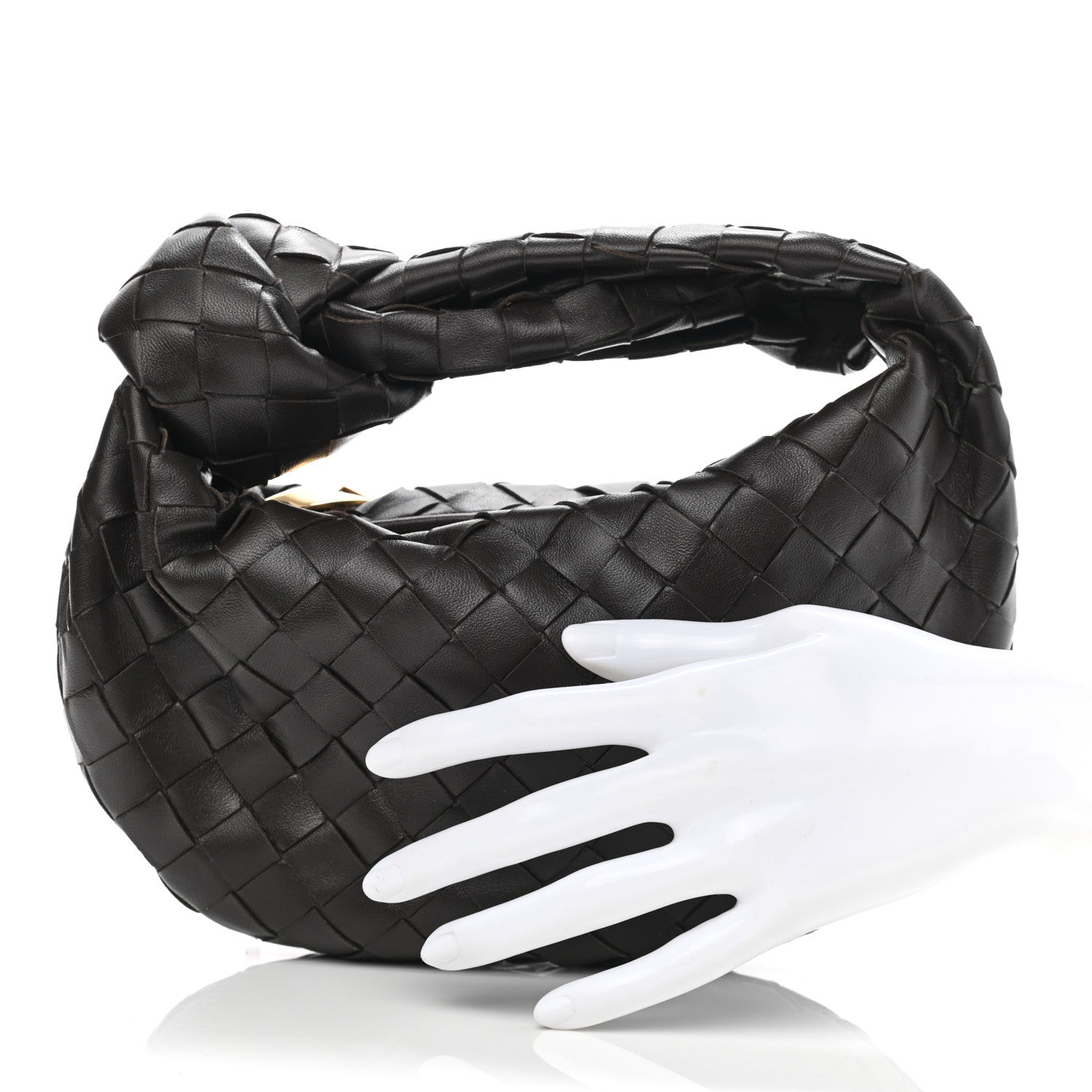 Bottega Veneta Nappa Intrecciato Mini Jodie Ebano 2 of 10