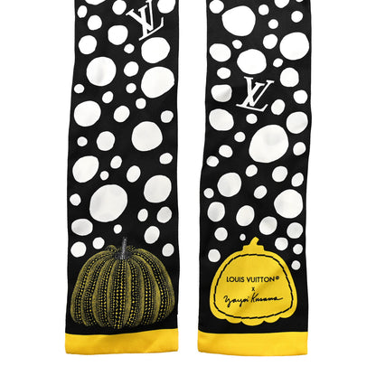 Louis Vuitton LV x YK Infinity Dots Bandeau Black Yellow White 2 of 3