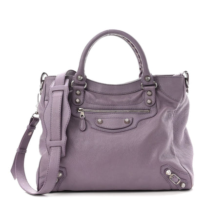Balenciaga Agneau Giant 12 Silver Hardware Velo Glycine 1 of 10
