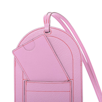 Hermes Chevre Mysore In-The-Loop Phone To Go GM Case Mauve Sylvestre 6 of 9