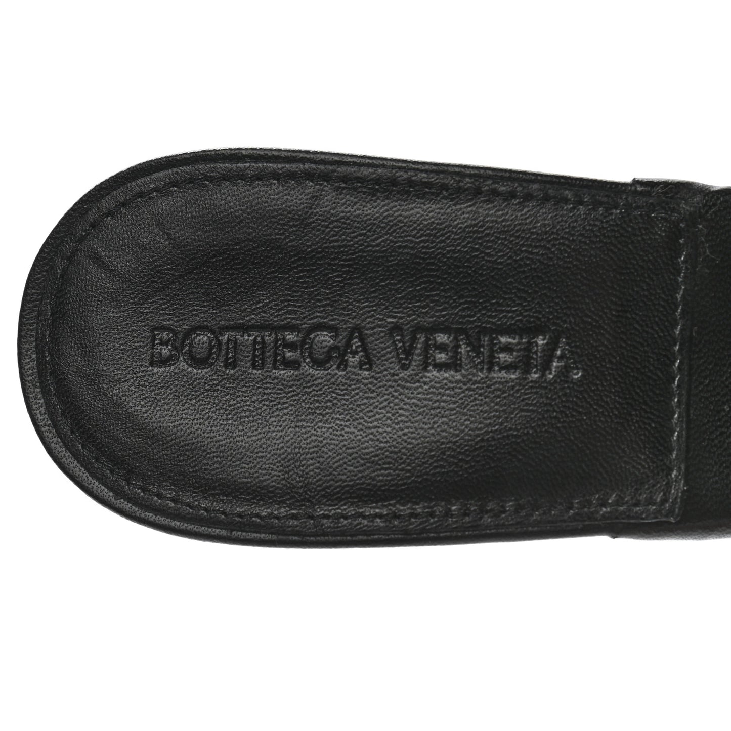 Nappa Quilted Rubber Lido Mule Sandals 39 Black