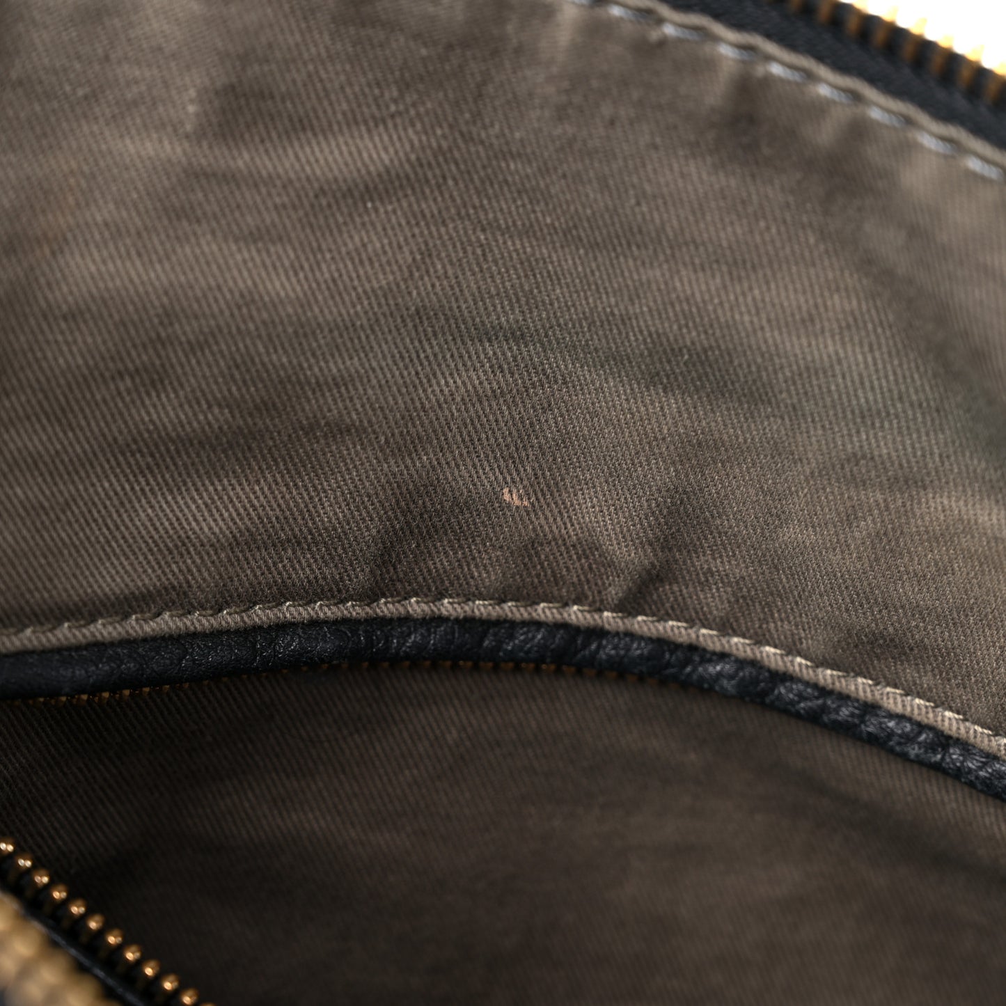 Calfskin Large Marcie Satchel Black