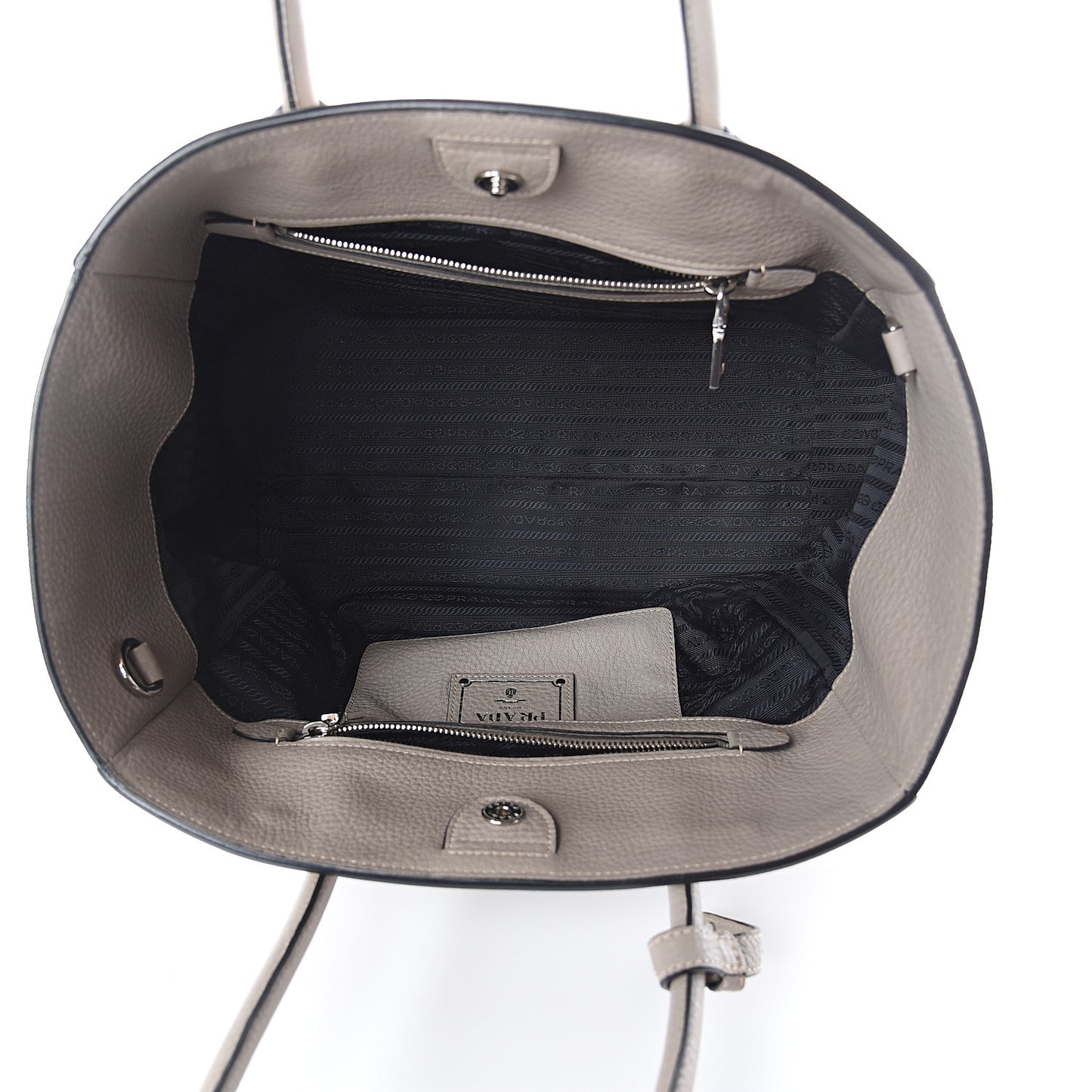 Vitello Phenix Shopping Tote Pomice