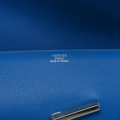 Hermes Evercolor Egee Clutch Bleu Hydra 5 of 11