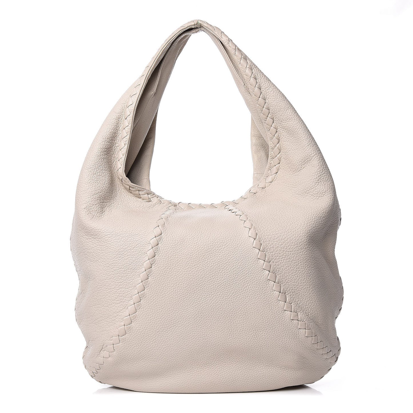 Cervo Deerskin Large Hobo White
