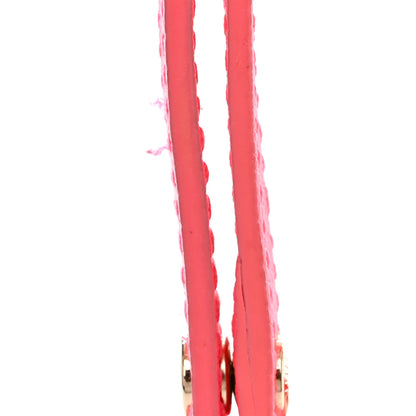 Louis Vuitton Calfskin Embossed Monogram Coussin BB Rose Fluo 15 of 18