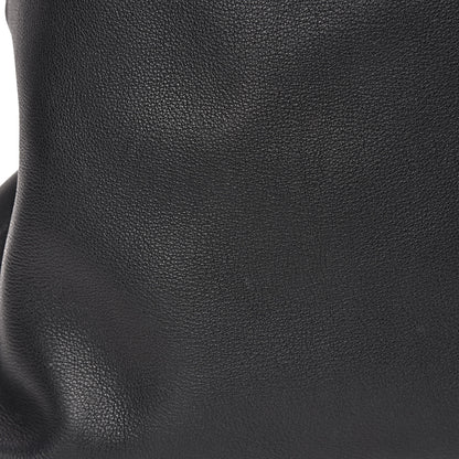 Burberry Calfskin Grommet Hobo Black 11 of 18