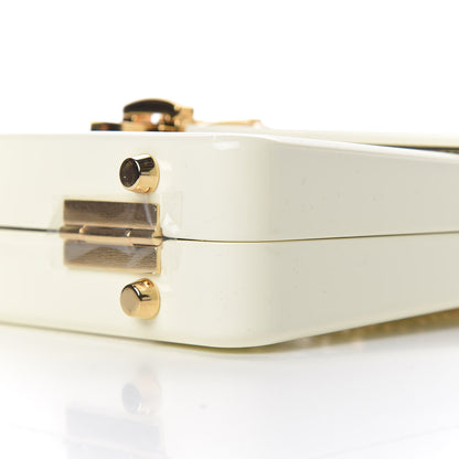 Gucci Plexiglass Mini Sylvie 1969 Top Handle Bag Ivory 9 of 11