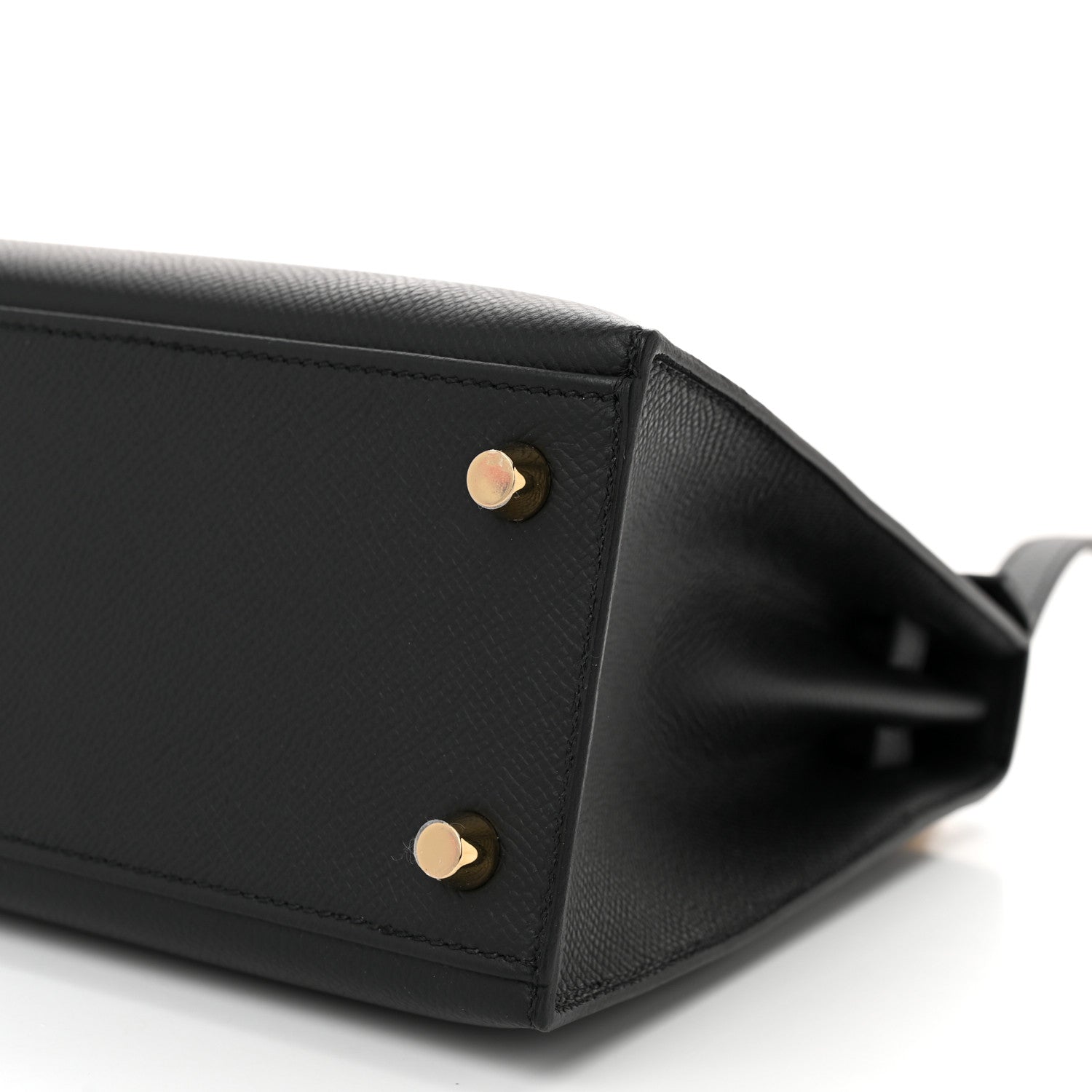 Hermes Epsom Kelly Sellier 25 Black 10 of 11