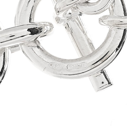 Hermes Sterling Silver Amulette Chaine d'Ancre Necklace 5 of 6