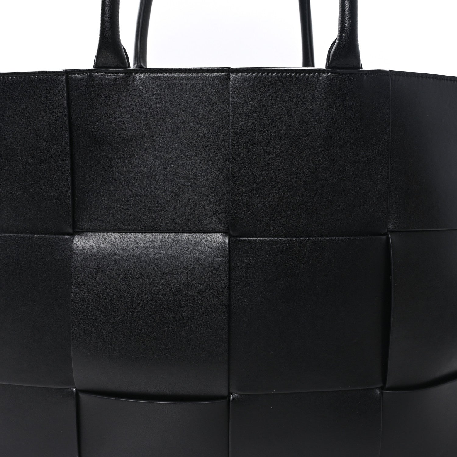Bottega Veneta Nappa Maxi Intrecciato Large Arco Tote Black